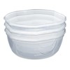 Sterilite Ultra-Seal 2.5 Qt Bowl, Airtight Food Storage Container, Plastic,