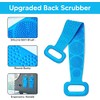 Silicone Body Scrubber (Blue)