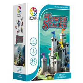 Smart Games SG106JP Tower Stack Brain Training Puzzle Board Game