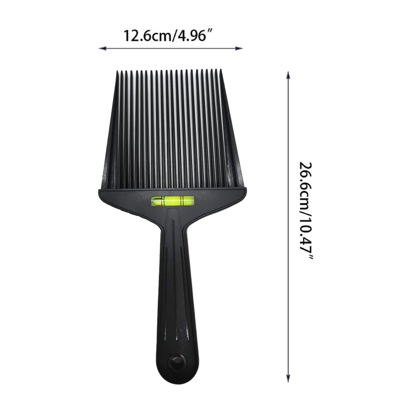 Flat Top Guide Comb for Men, Haircut Level Comb, Dual-Ended