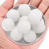 sourcing map 20pcs POM Bearing Balls 25mm Solid Plastic Bearing