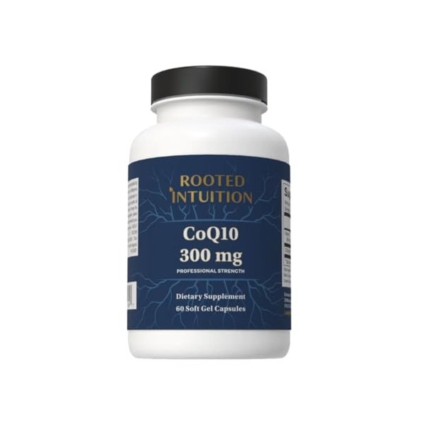 CoQ10 | Oil-Based High-Absorption Coenzyme Q10 with Vitamin E |