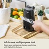 bella Electric Can Opener and Knife Sharpener, Removable Cutting Lever,