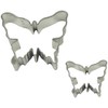 PME SC612 Butterfly Metal Cookie & Sugar Craft Cutter, Silver