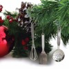Norpro 3090D Ornamnt Mini Cooking Serving Utensils and Whisk Set