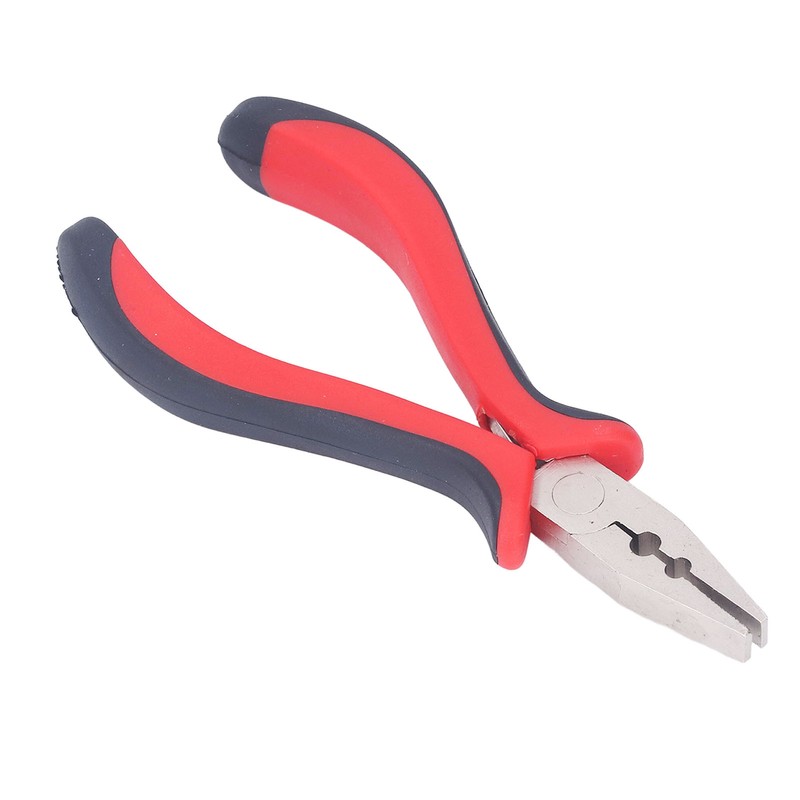 2pcs Hair Extensions Plier Ergonomic Handle Skid Resistance 2 Holes