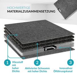 INTESIA Activated Carbon Filter for Miele DKF 25-1