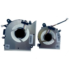 Rangale CPU and GPU Cooling Fan for MSI Katana GF76 Pulse GL66 11UEK Pulse GL76 MS-17L1 GF66 11UC MS-1581 Series Laptop PABD08008SH PAAD06015SL