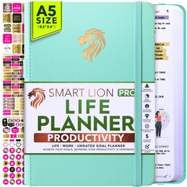 Journal for Men - Life & Work Planner, A 12 Month Goal Planner to Increase Productivity & Positivity, Daily Gratitude Journal for Men and Mindfulness Journal | Manifestation Journal or Planner, Start Anytime - Horizontal Planner