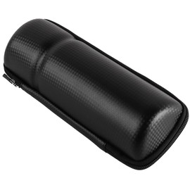 Laroal Bicycle Water Bottle Cage Tool Bag Portable EVA Hard Shell Storage Pouch Bike Repair Kit Carrier 23x8cm Black