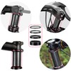 Qrity 4Pcs Bicycle Headset Spacers, Carbon Fiber Bike Handlebar Spacers
