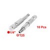 uxcell A14041800ux0496 10 Pcs Magnetic 1/4" x 50mm Torx Point