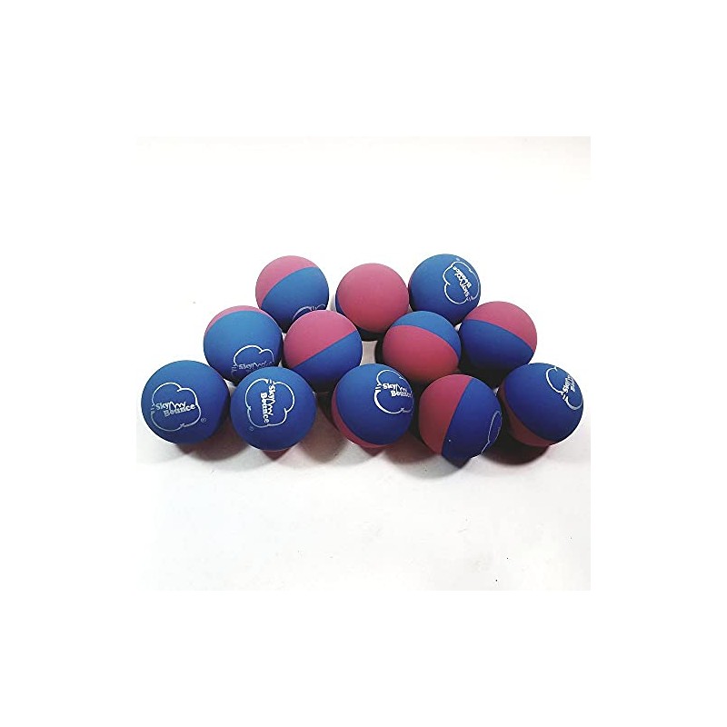 Sky Bounce Ball (12 Pack) (Blue/Red)