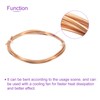 DMiotech 1.2mm x 2.2mm Long 2.0 M Refrigerator Copper Pipe