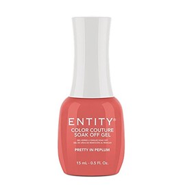 Entity Color Couture Soak Off Gel - Pretty In Peplum - 15 ml/0.5 oz