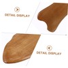LALAFINA 2pcs Wooden Scraping Board Sanitary Massage Tool for Face