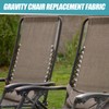 Queekay 2 Pcs Gravity Chair Replacement Fabric with 8 Bungee