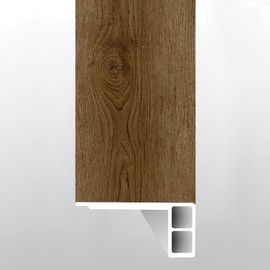 MSI 2.75 in. x 94 in. x 0.75 in. Luxury Vinyl Flooring Flush Stair Nose Eased Edge Molding Trims, Use with NewlandsXL Collection, 7.9 Linear Feet, Brunette Lab,