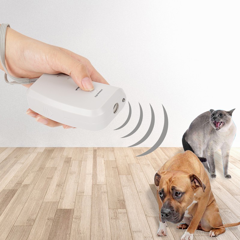 Portable Ultrasonic Repelling Dogs Electronic Chaser Alarm Tools Stopper Stop