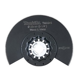 Makita TMA045BIM (A-63775) Round Saw for Multitools, 3.3 inches (85 mm) Diameter Bimetal Blade for Wood and Metal
