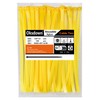 Oksdown 100 Pack 6 inch Reusable Zip Ties Yellow Heavy