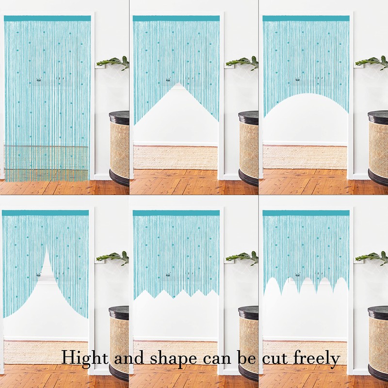 Taiyuhomes Bead String Curtains Door Fly Screen Decorations Room Divider