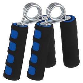 VORCOOL 1 Pair Hand Trainer Hand Muscle Trainer Finger Grip for Adults Children Fitness Athletes Pianists (Blue)