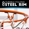 Franklin Sports Wall Mounted Basketball Hoop – Fully Adjustable –