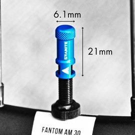 Granite Juicy Nipple Valve Cap with Valve Core Removing Function, Easy to Use Bike Tire Caps Dust Covers, Durable Alloy Tire Valve Cap (Blue)