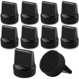 10 Pcs Shine Shoes Sponge Applicators Foam Dauber Shoe Polish Applicator Brush Leather Shoes Boots Care Cloths Suede Cleaner(10 Pcs Shoe Sponge C)