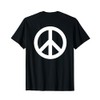 Backprint Peace Symbol and Peace Sign Peace Sign T-Shirt