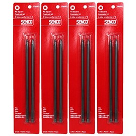 Senco EA0301#2 Square Bits - Duraspin Technology Integrated Auto-Feed Screw System (4-2 Packs)