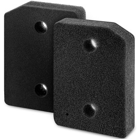 Pyroclasia Set of 2 Dryer Filters for Miele T1 9164761 Series Original Base Filter for Heat Pump Dryers 207 x 157 x 30 mm Sponge Filter Dryer Replacement Parts Foam Filter Sponge Fine / Coarse