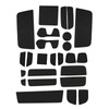 CDEFG 25PCS for 2026 Honda Passport Door Slot Mats Cup
