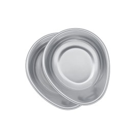 WeatherTech Extra Pair of Bowls - 64 oz, Stainless Steel (BOWL64PR)