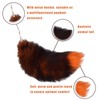 tintoke Fox Tail, Fox Tail Pendant, Approx. 40 cm, Fur