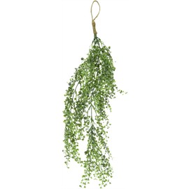 KI Japan Interior Green Artificial Flower House Plant Photocatalyst Fake Green Mini Shell Leaf 60cm