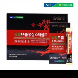 Korea Red Ginseng Promotion Corporation NH Nonghyup Eutteum Red Ginseng Stick Gold 15g x 30 packets / NH농협 으뜸 홍삼스틱 골드 15g x 30포