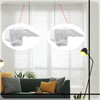Wonderjune 6 Pcs Mount Bracket Holder for Pleated Cellular Shades