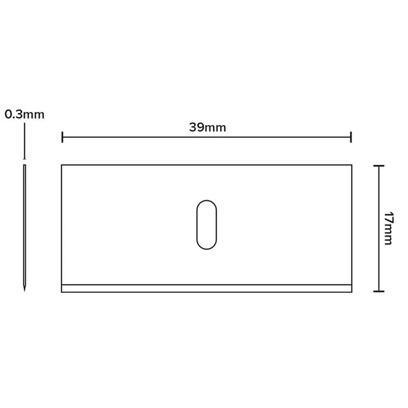 270-100 Logan Mat Cutter Blades - Quantity 100