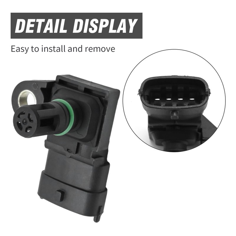 Hoypeyfiy 22422785 Intake Air Temperature Boost Pressure Sensor Replacement for