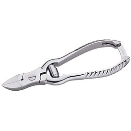Instruments GB®-Heavy Professional Quality, Polished Stainless Steel Barrel Spring Nail Clippers or Forceps Chiropody Podiatry.CE