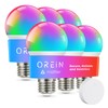 OREiN Matter Smart RGBTW Bulb, Smart Light bulbs with Remote