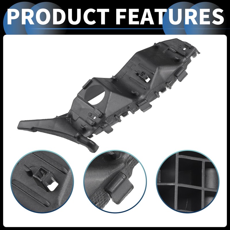 INFINAUTO Bumper Support Bracket, Left Side Front Bumper Retainer Bracket