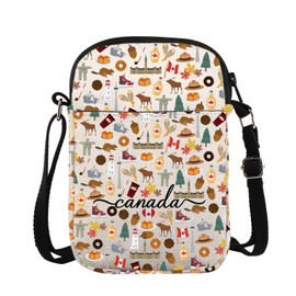 Canada Travel Crossbody Bag Canada Souvenir Gifts Canada Travel Merchandise Gift (Canada CB CA)