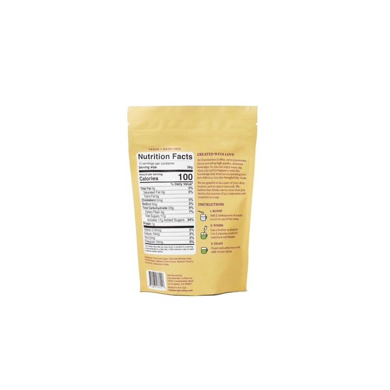 Chamberlain Coffee Matcha Latte (Pumpkin Spice)