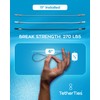 TetherTies Heavy Duty Cable Lock: A Tamper-Resistant, Pre-assembled Stainless Cable
