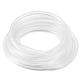 sourcing map PVC Hose Tube, 2mm(0.07") ID x 4mm(0.15") OD 3 Meter 9.8ft Clear Vinyl Tubing, Plastic Flexible Water Pipe