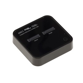 KALEA-INFORMATIQUE Dock for connecting 2 M2 AHCI or M.2 NVMe SSDs to a PC, Mac or Smartphone, Station with 20GB USB 3.2 Link and Clone Function