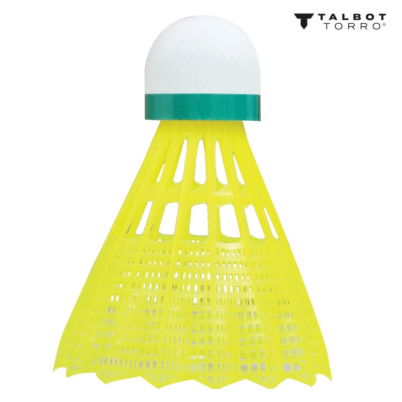 Talbot-Torro Tech 350, Nylon Shuttlecocks, Tube of 3 pcs.